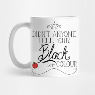 Black is my colour Mug